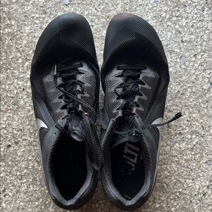 NIKE | Men's Black Track and Field Spikes - Lightweight Performance Shoes | 11.5